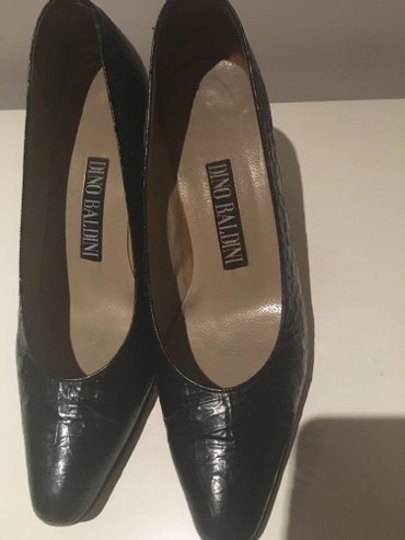 crna cipkana haljina i cipele: Salonke, 38