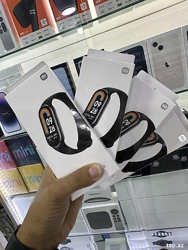 Смарт-браслеты: Xiaomi Mi Band 8 Black Hal hazirda var Endirim Mi band 8 60 Azn — 2