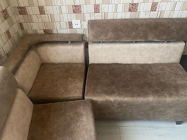Divan və masa dəstləri: Metbex ucun divan,bazasiz.3 hisselidi birlesikde ayri ayrida istifade — 2
