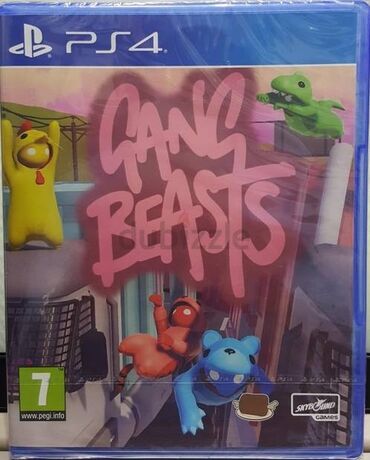 playstation 3 baku electronics: PlayStation 4 gang beasts oyun diski