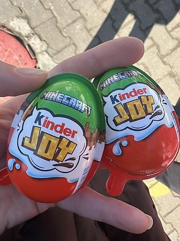 Kinder Joy Minecraft — лимитированная серия шоколадных яиц-сюрпризов