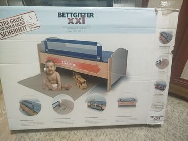 plastik setka qapi: Bettgitter XXL – Uşaq üçün çarpayı qoruyucu barmaqlıq ikinci əl