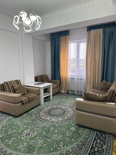 боконбаева квартира: 2 комнаты, Риэлтор, Без подселения, С мебелью полностью