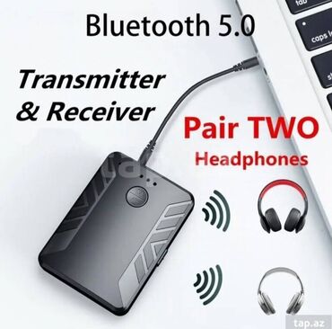 ses sisdemi: İkili Transmitter / Receiver 2 in 1 Xüsusiyyət: Bluetooth cihazı