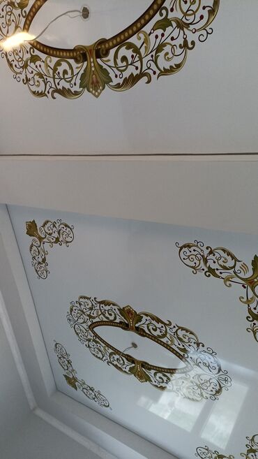 Натяжной потолок: Натяжной потолок Матовое, 3D потолки, Глянцевое Бесплатный замер, Гарантия, Монтаж — 13