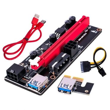 видеокарты pci express x1: Райзеры для видеокарты Подключение через pci или m2 В количестве 1