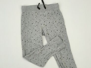 spodnie chłopięce w kratę: Sweatpants, 10 years, 134/140, condition - Very good