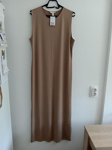 afro perike: H&M duga haljina bez rukava – veličina XL,za komotno nošenje L — 1