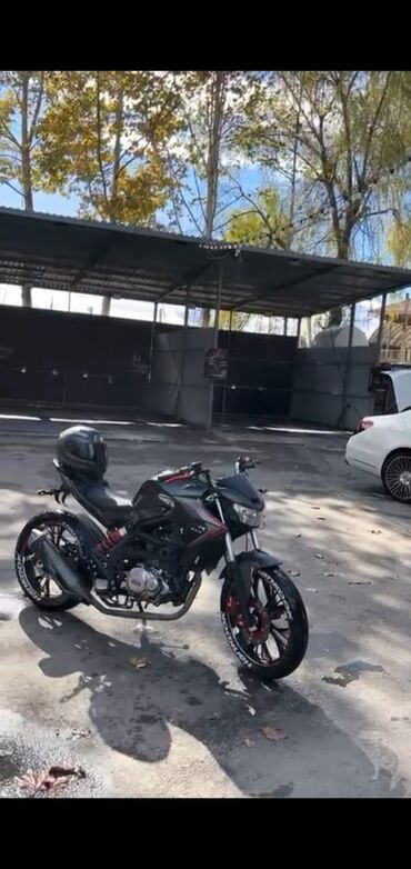 питбайк в баку цены: Sport-naked tipli motosiklet - Rəng: qara, qırmızı aksentlərlə -