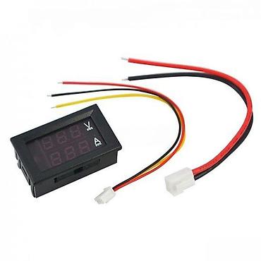 vezivanje masne: VOLTMETAR AMPERMETAR DC 0-100V 0-10A - JEDNOSMERAN NAPON | Voltmetar — 1