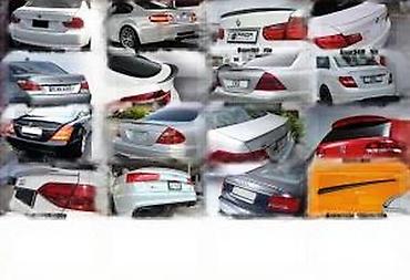 auto plac senta: Spojler gepeka AMG Mercedes E w211. Spojleri gepeka - repici AMG, M — 1