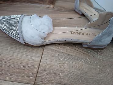 baletka: Baletkalar, Ölçü: 37, rəng - Boz, Yeni — 2