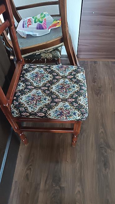 şpon: Klassik üslubda mebel dəsti - Divan: Taxta oyma detallar — 5