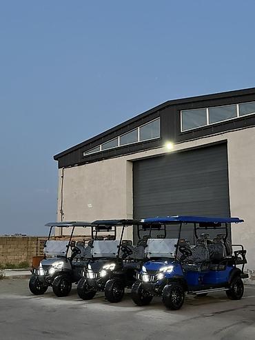 Microcar: Elektrikli golf karları – 4 və 6 nəfərlik modellər - Güclü LED — 1
