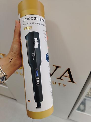 logman braun: Braun Keratin Therapy saç ütüsü - Keratin Therapy texnologiyası — 1