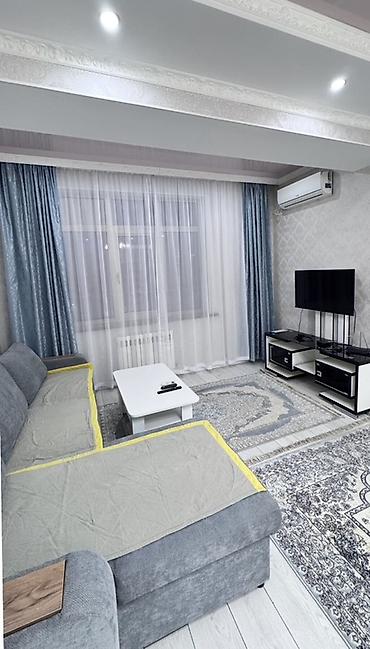 элитные квартиры аренда: 1 комната, 60 м², Бишкек Парк ТРЦ Элитка, 7 этаж, Евроремонт — 1