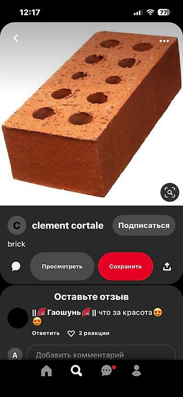 Пустотелый, дырчатый, Жженый кирпич, Полублок, 250×120×85