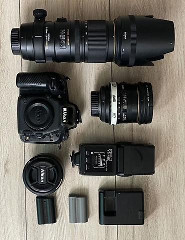 Комплект для фото на базе полнокадровой Nikon D750. Состав: - Камера
