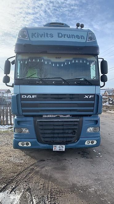 мото зонтик: Тягач, DAF, Тентованный — 1