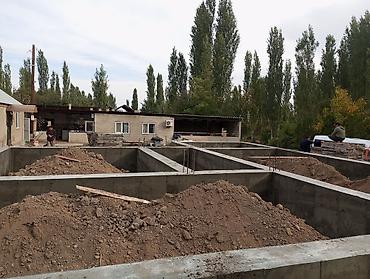 Бетон жумуштары: Услуги по устройству монолитных железобетонных фундаментов под частные — 4