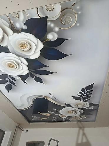 Натяжной потолок: Натяжной потолок Глянцевое, Матовое, 3D потолки Гарантия, Бесплатная консультация, Бесплатный замер — 5