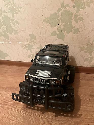 hummer h1: Uzaqdan idarə olunan iri təkərli off-road model maşın - Korpus: qara — 4