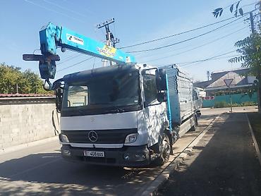 tadano: Аренда манипулятора (бортовой кран) на базе Mercedes-Benz Atego. - — 2