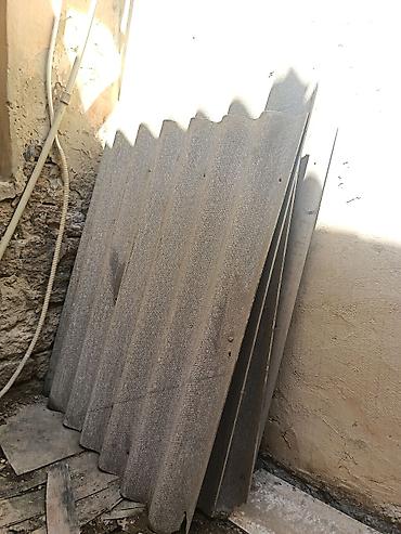 Dalğalı şifer tipli dam örtüyü lövhələri - Material: dalğalı şifer lalafo.az -da Dalğalı şifer tipli dam örtüyü lövhələri - Material: dalğalı şifer