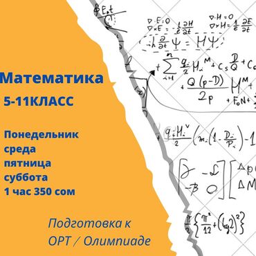 программирование репетитор: Репетитор Математика, Алгебра, геометрия Подготовка к школе, Подготовка к экзаменам, Подготовка к ОРТ (ЕГЭ), НЦТ​