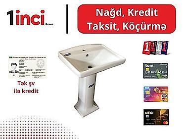 Ev və bağ: Çanaq Keramika Məhsul: Keramikadan hazırlanmış dayaq ayaqlı əl-üz — 1
