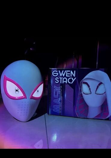 Карнавальные костюмы: Маска человека паука женская Gwen Stacy