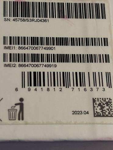 Samsung: Samsung Galaxy A13, 128 GB, rəng - Qara, Barmaq izi, İki sim kartlı, Sensor — 24