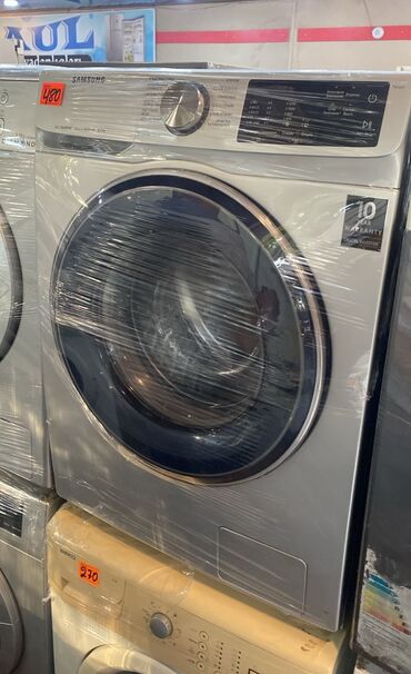 Paltaryuyan maşınlar: Paltaryuyan maşın Samsung, 8 kq, İşlənmiş, Avtomat, Qurutma var, Kredit yoxdur, Ödənişli çatdırılma
