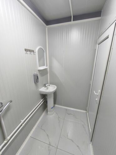 Konteynerlər: Prefabrik konteyner - Konstruksiya: tam metalkarkas, möhkəm çərçivə; — 12