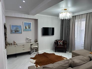 альбатрос: 2 комнаты, 68 м², Асанбай мкр Элитка, 10 этаж, Дизайнерский ремонт — 5