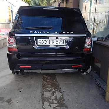 zapi maşın: Land Rover Range Rover Sport, qara rəngli, Azərbaycan nömrə nişanı — 5