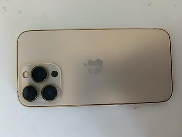 se iphone: IPhone 13 Pro, Б/у, 256 ГБ, Золотой, 75 % — 1