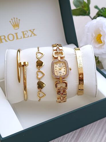 Saat dəstləri: Yeni, Klassik Saat dəsti, rəng - Qızılı -da lalafo.az — 2 Saat dəstləri: Yeni, Klassik Saat dəsti, rəng - Qızılı — 2