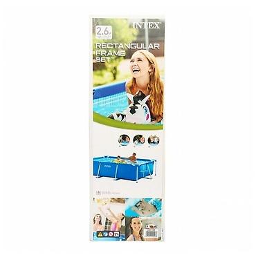 Бассейны: 220/150/60см. Intex 28270 Каркасный прямоугольный бассейн 1662л — 15