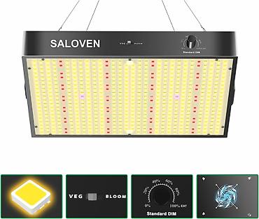 alko pro 140: SALOVEN LED grow svetlo za biljke – puna spektralna rasveta sa — 1