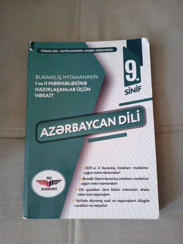 ereb elifbasi azerbaycanca tercumesi: Azərbaycan dili test kitabı (9-cu sinif) 8 AZN (köhnə nəşr)