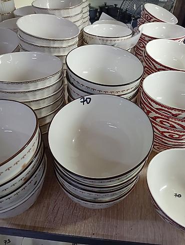 миски: Набор керамических пиал/мисок для сервировки - Материал: керамика с — 2