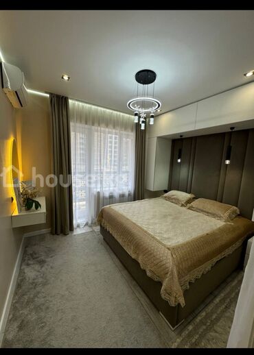 квартиры 106 серии в бишкеке: 1 комната, 52 м², 105 серия, 2 этаж, Евроремонт