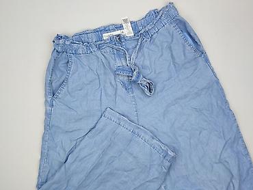 culotte jeans: Spodnie 3/4 damskie, rozmiar L — 1