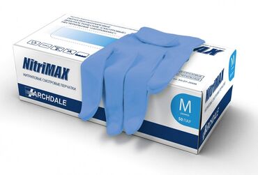 перчатки медицинские латексные: Нитриловые перчатки synthetic Размеры : М,Л Неопудренные