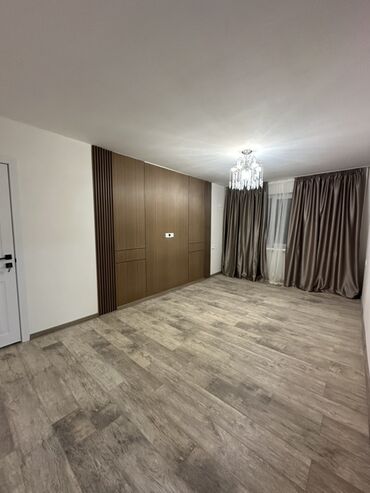 недвижимость в бишкеке продажа квартир: 2 бөлмө, 46 кв. м, 104-серия, 1 кабат, Евроремонт