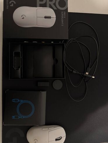 напалчики для игры: Игровая беспроводная мышь Logitech G PRO X SUPERLIGHT 2 (белая)