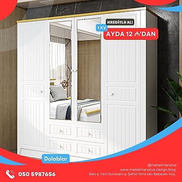 Sifarişlə dolablar: Modern dolablar KREDİTLƏ Dolabları indi kreditlə əldə, edə — 4