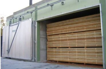 Palletlər, paddonlar: Taxta qurutma sexi, bir dəfəyə 60 kub taxta qurutmaq olur