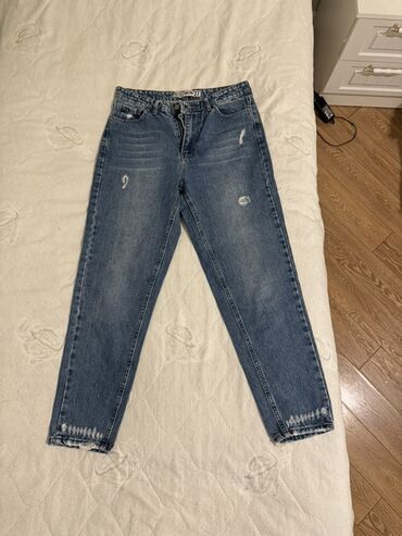 Cinslər: Məhsul: Qadın “Mom Jeans” cins şalvarı - Brend/etiket: BIG MILE JEANS — 8